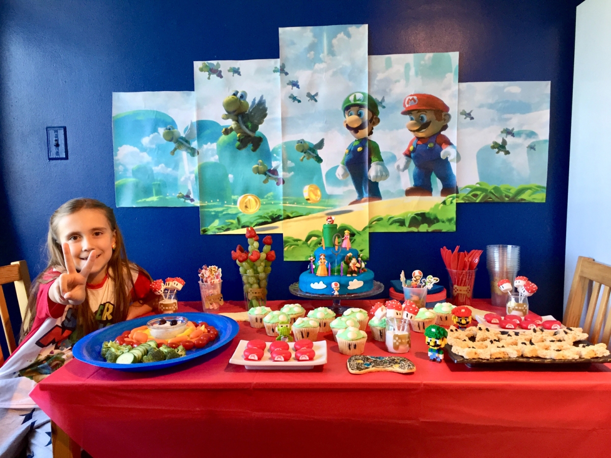 Et si Super Mario s'invitait à votre fête d'enfants?
